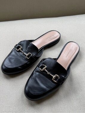 BCBG Black Loafers